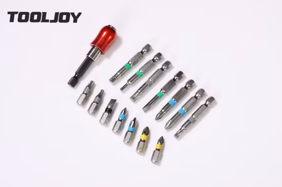 Juego de herramientas mecánicas de destornillador de impacto de potencia de buena mano de Taiwán para destornilladores eléctricos