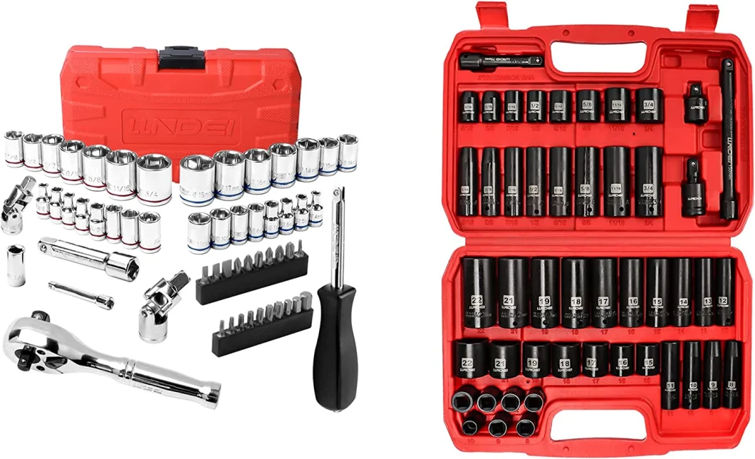 Sample for Wrench Set for Automotive Mechanical Repair, 105 3/4" Drive Wheel Repair Air Impact Socket Ratchet Wrench Set