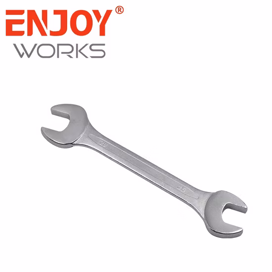 Llave combinada de llave abierta doble forjada de acero al cromo vanadio