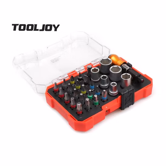 41PCS S2 Destornillador Bits Destornillador en forma de estrella Destornillador de impacto triangular Juego de puntas de destornillador