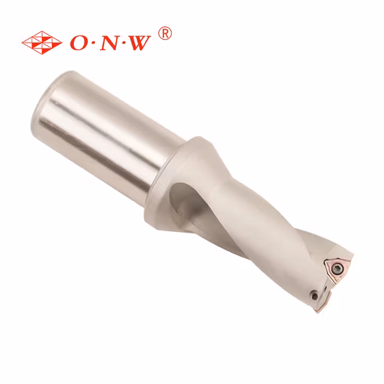 Brocas para máquina de torno CNC 2D / 3D / 4D / 5D Indexable Fast U Drill Wc14-42-C25 * Soporte 3D con inserto de carburo Wcmx