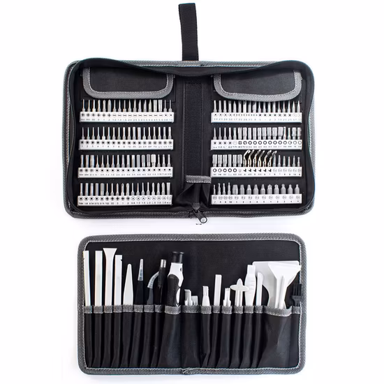 Juego de puntas de destornillador de precisión 180 en 1, con mini destornillador de broca de acero S2 de aleación 30 para cámara portátil Smartphone
